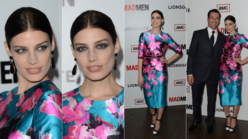 Illustration for article titled Really Pretty Dresses and Really Bad Hair at the Mad Men Premiere
